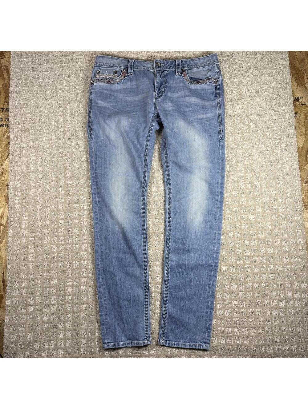 Rock Revival Meah Skinny Jeans Size 32